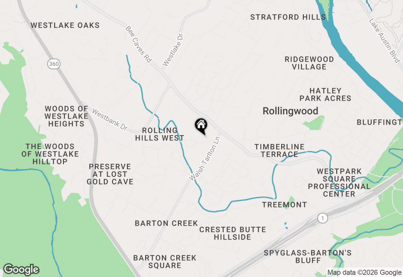Map of 3303 Sanderling Trl, Austin, TX 78746