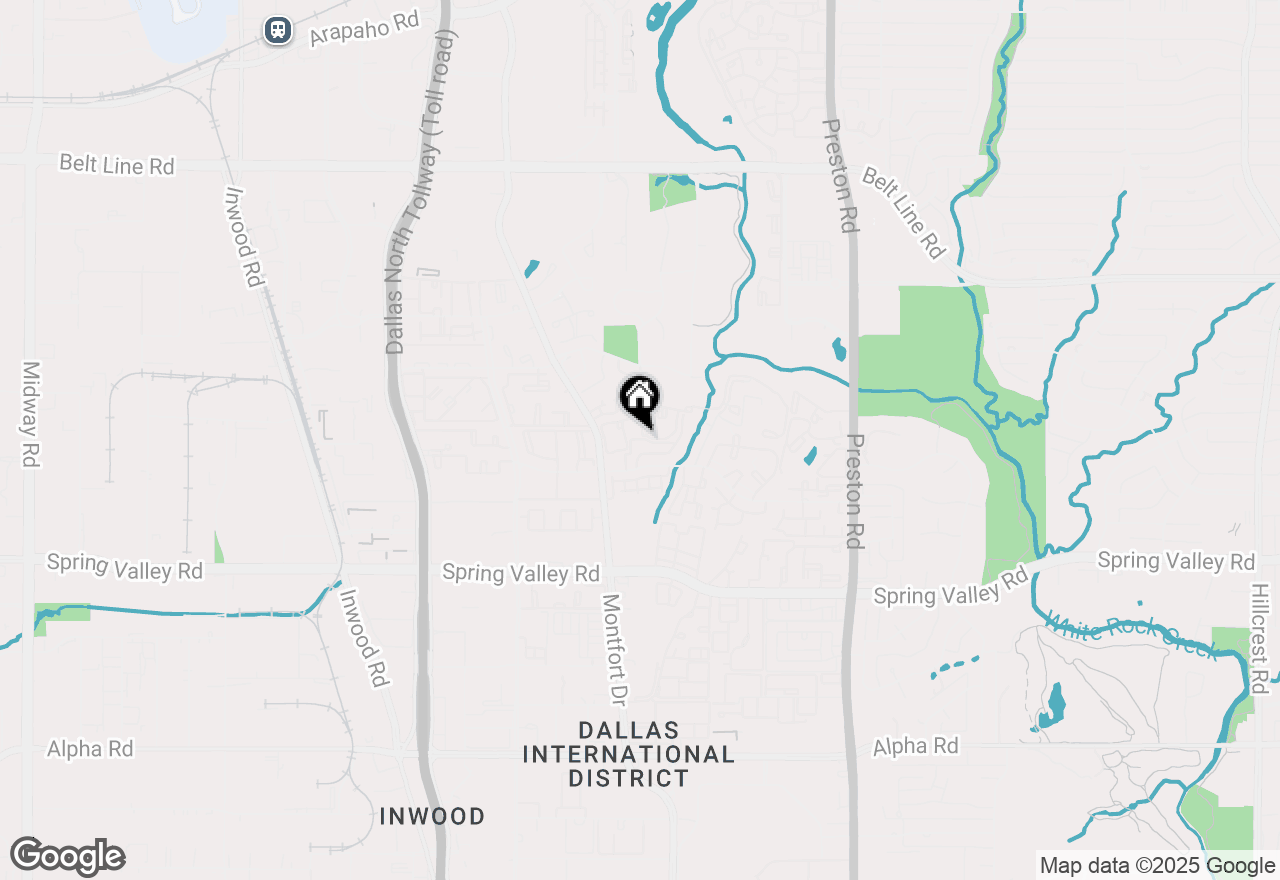 Map of 5565 Preston Oaks Road #262, Dallas, TX 75254