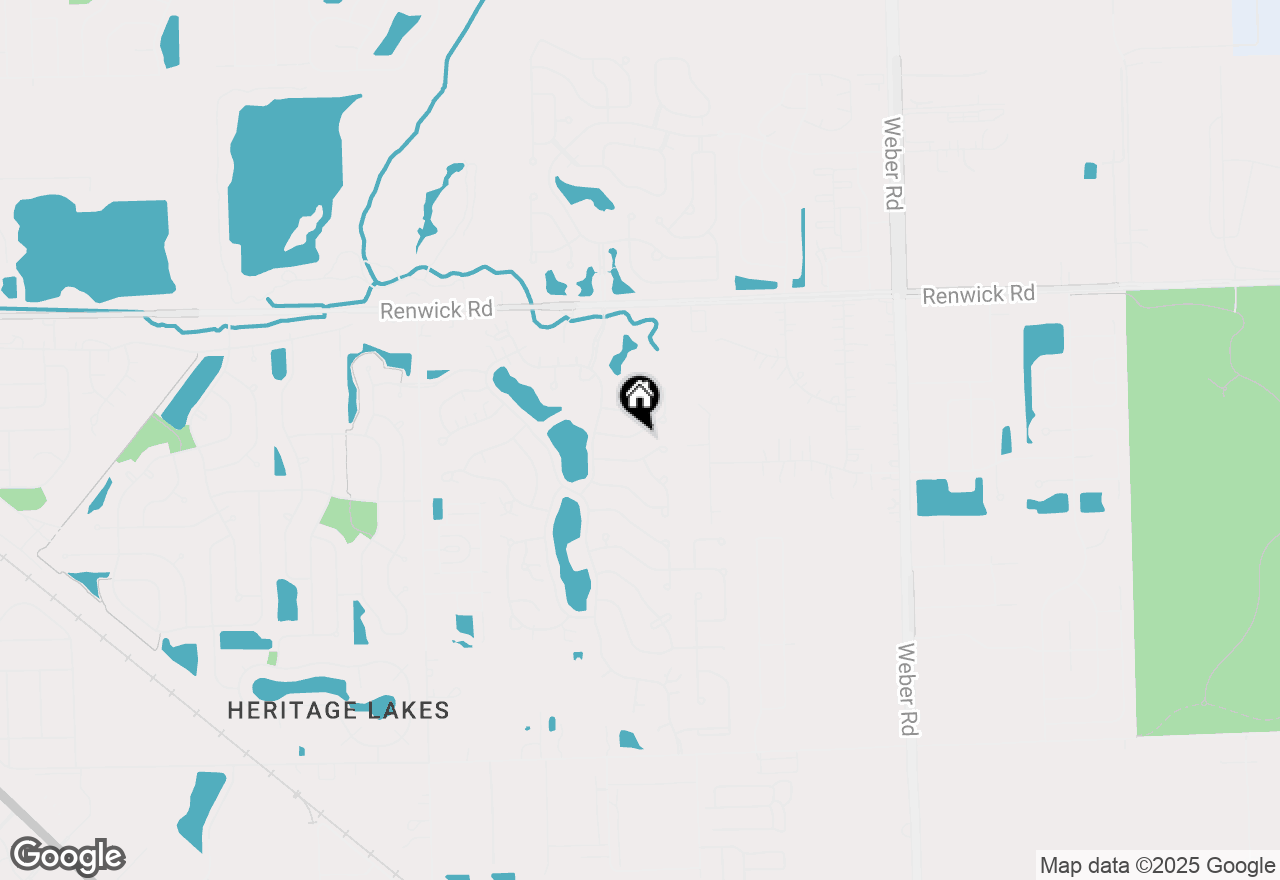 Map of 16163 Seneca Lake Circle, Crest Hill, IL 60435