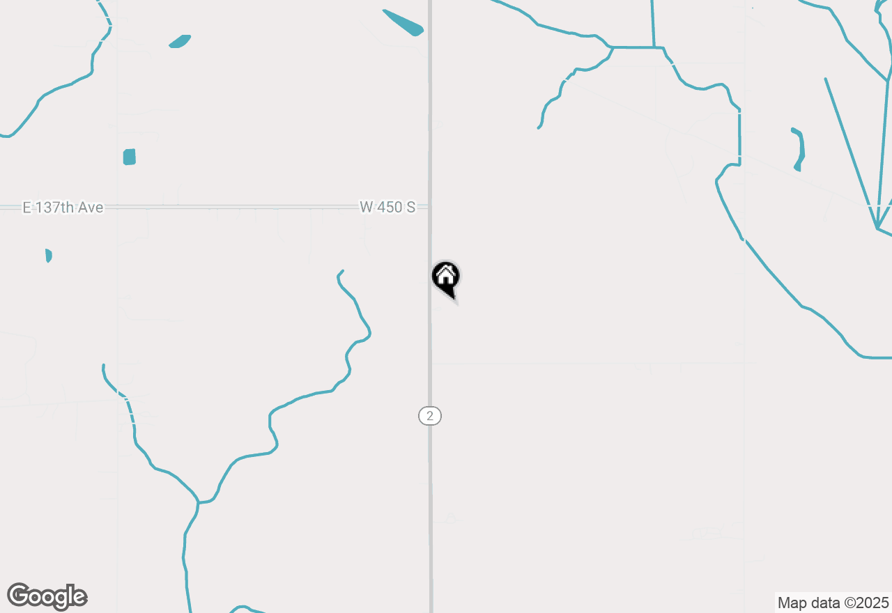 Map of 483 S State Rd 2, Hebron, IN 46341