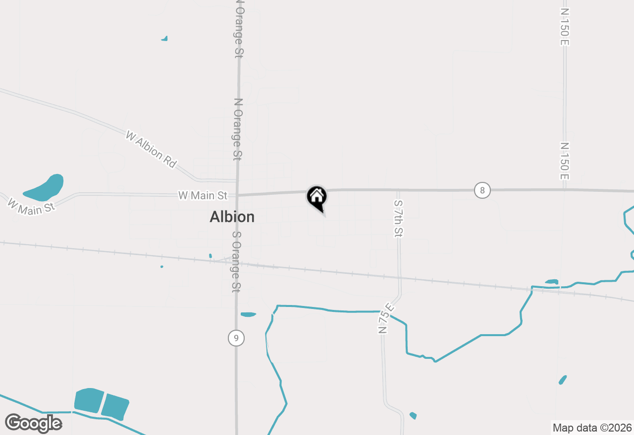 Map of 615 E South Street, Albion, IN 46701