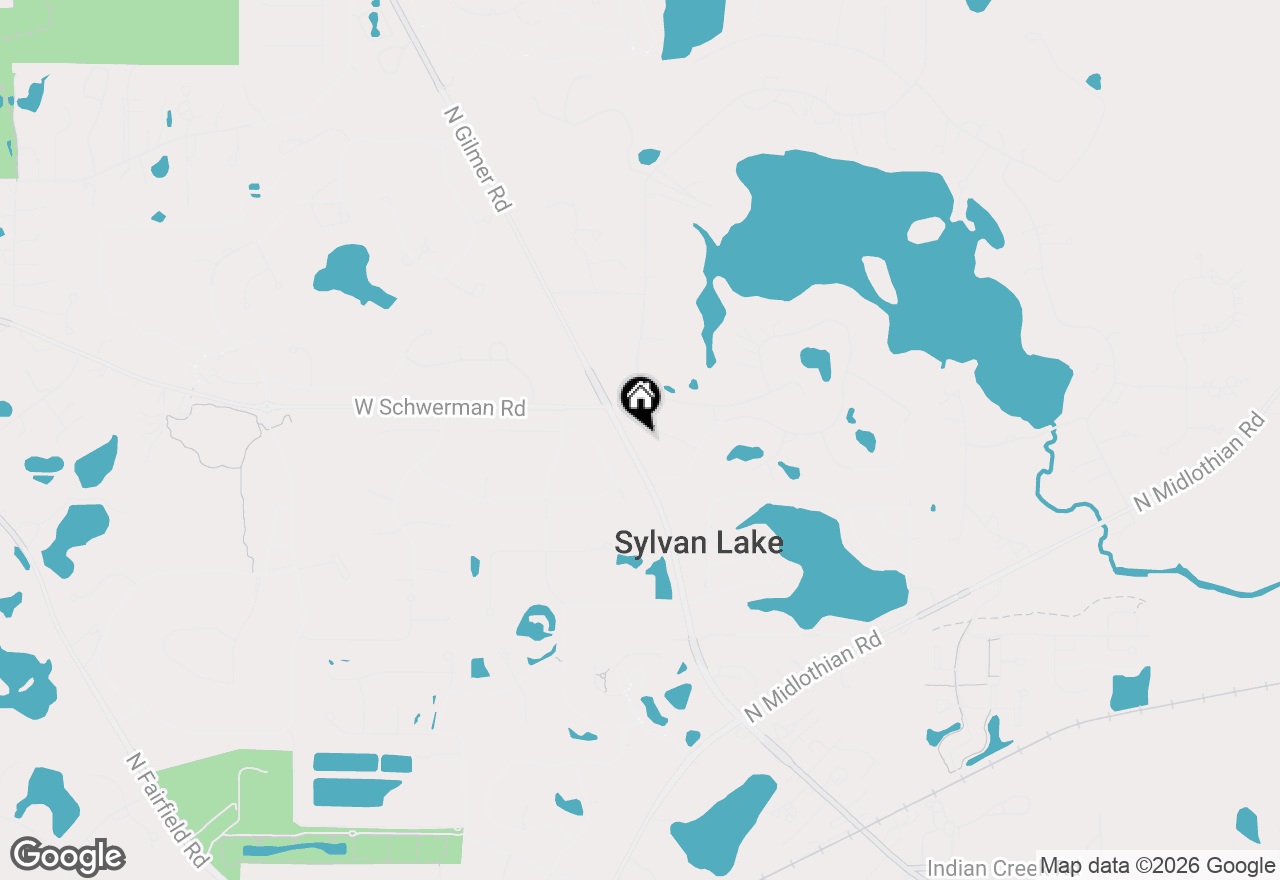 Map of 21601 W Hampshire Place, Mundelein, IL 60060