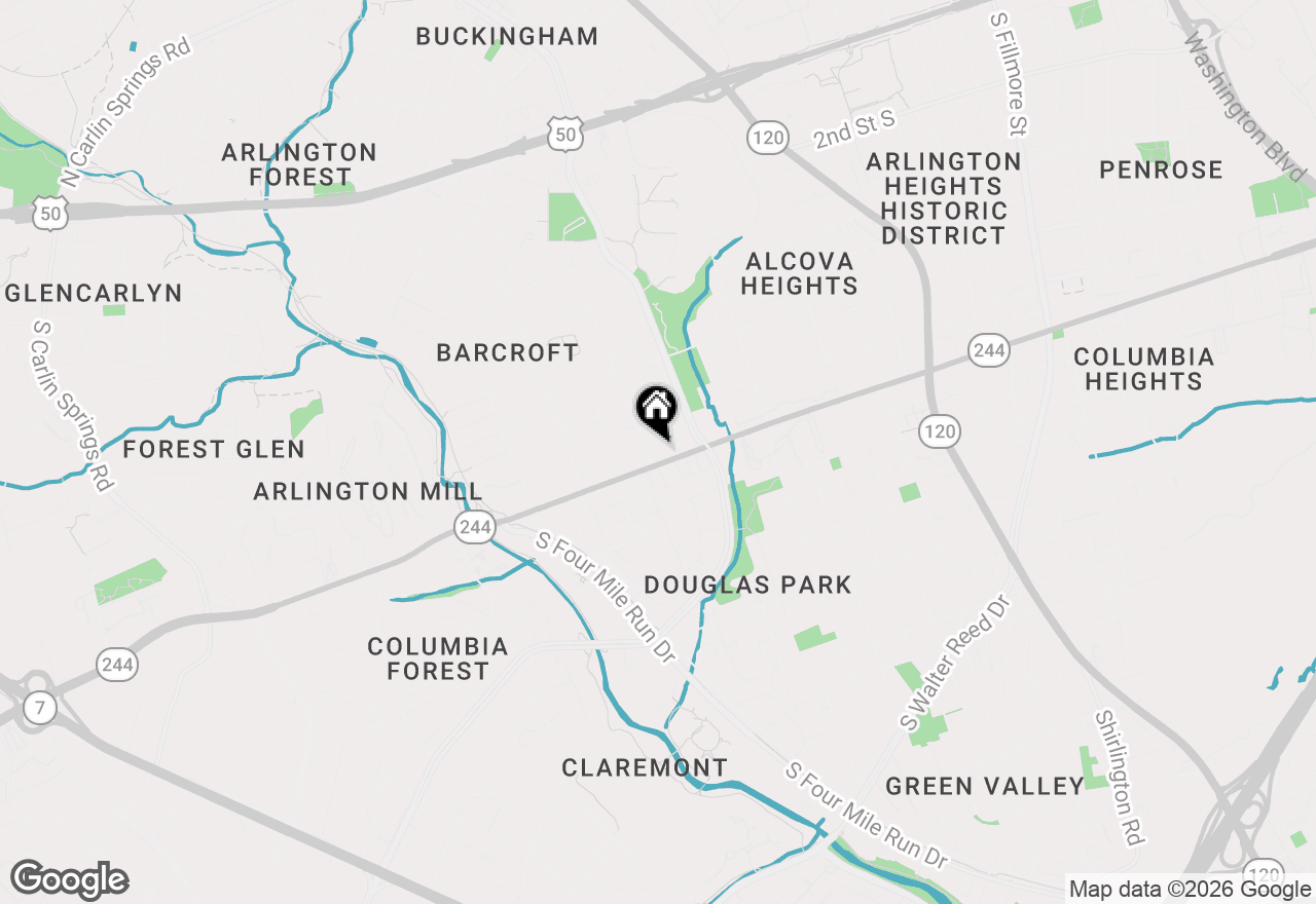 Map of 4241 Columbia Pike #506, Arlington, VA 22204