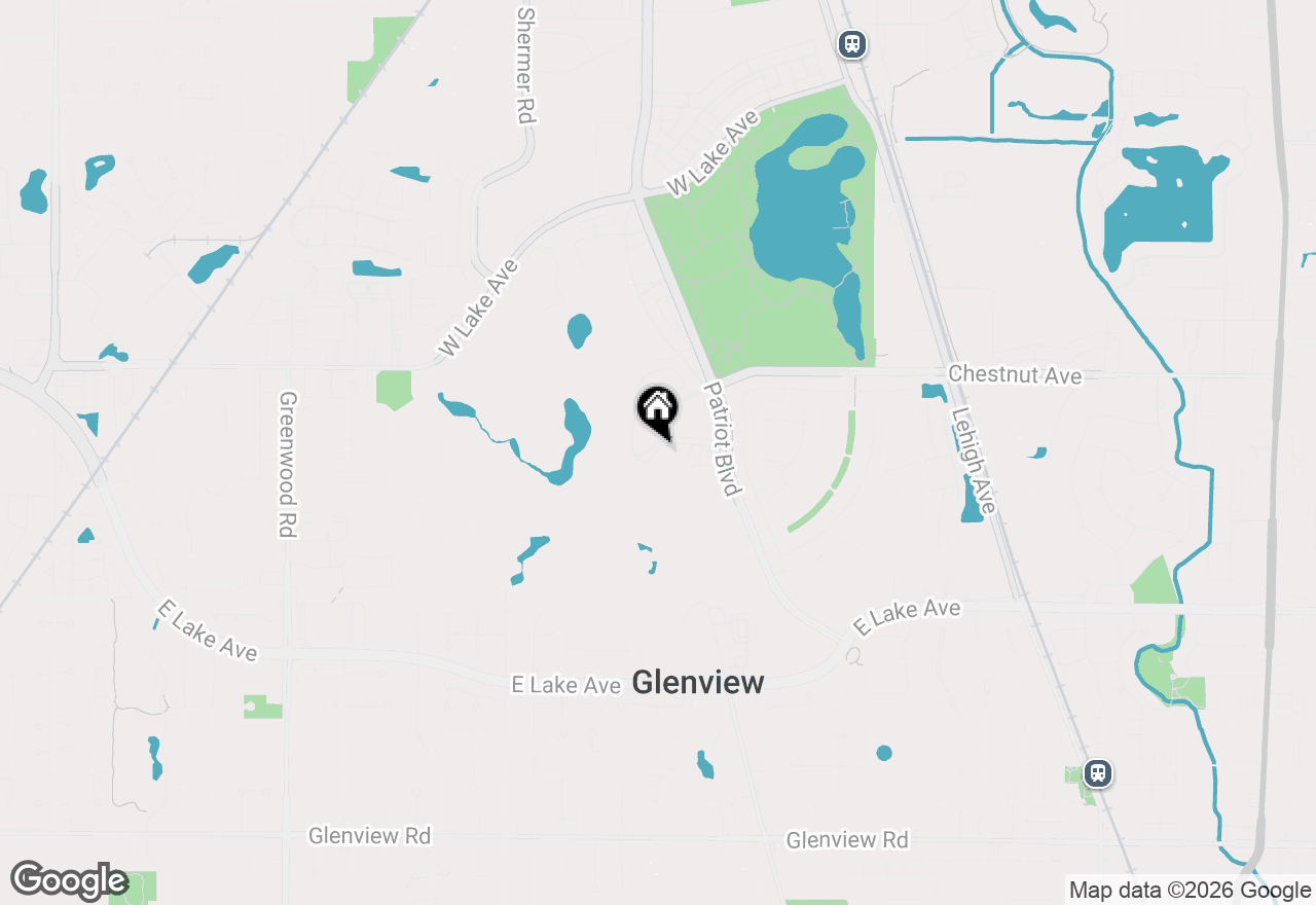 Map of 2701 Commons Drive #210, Glenview, IL 60026