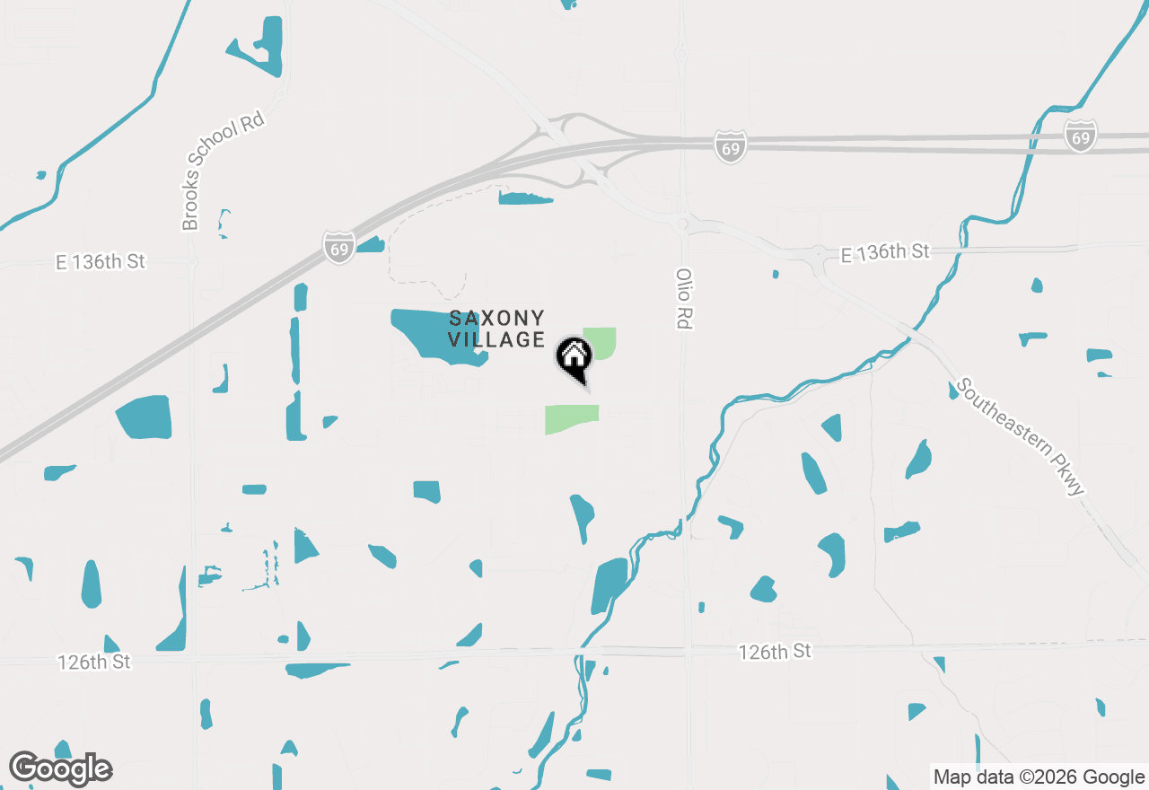 Map of 13528 E 131st Street, Fishers, IN 46037