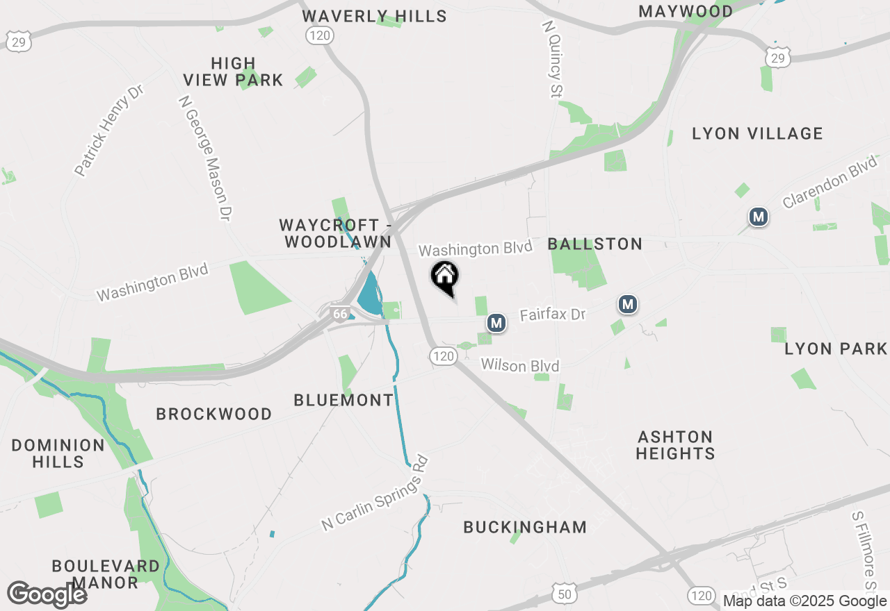 Map of 1001 N Vermont Street #409, Arlington, VA 22201