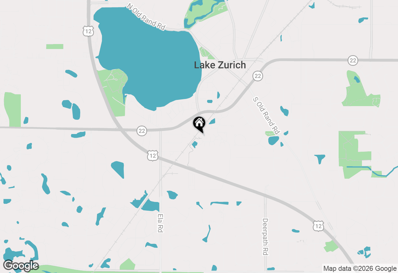 Map of 210 Rosehall Drive #250, Lake Zurich, IL 60047