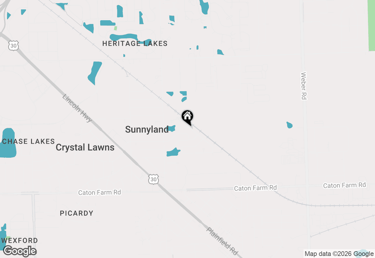 Map of 21449 Carlton Street, Crest Hill, IL 60403