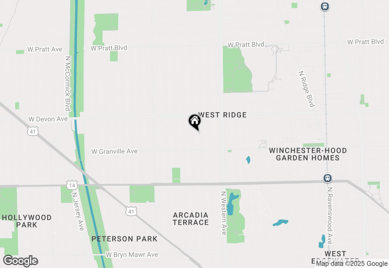 Map of 6258 N Maplewood Avenue, Chicago, IL 60659