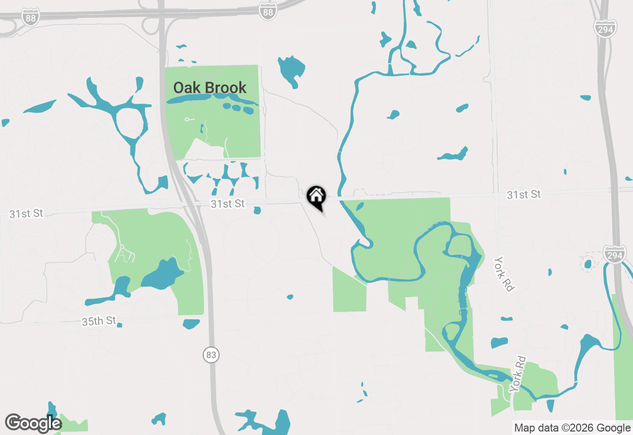 Map of 20 Natoma Drive, Oak Brook, IL 60523