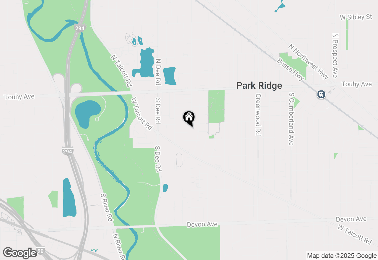 Map of 1828 Norman Boulevard, Park Ridge, IL 60068