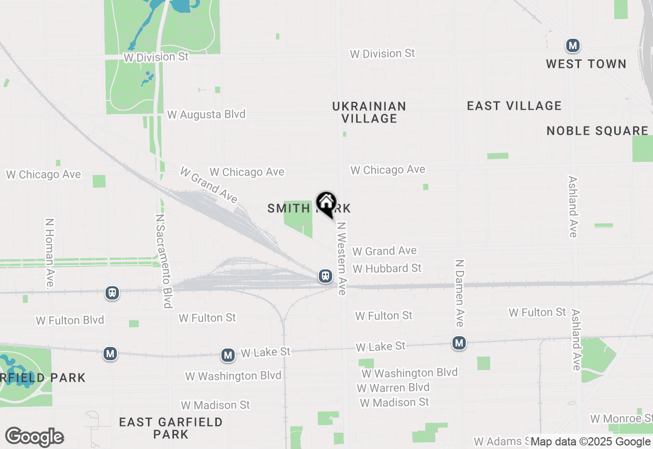 Map of 2432 W Ohio Street, Chicago, IL 60612