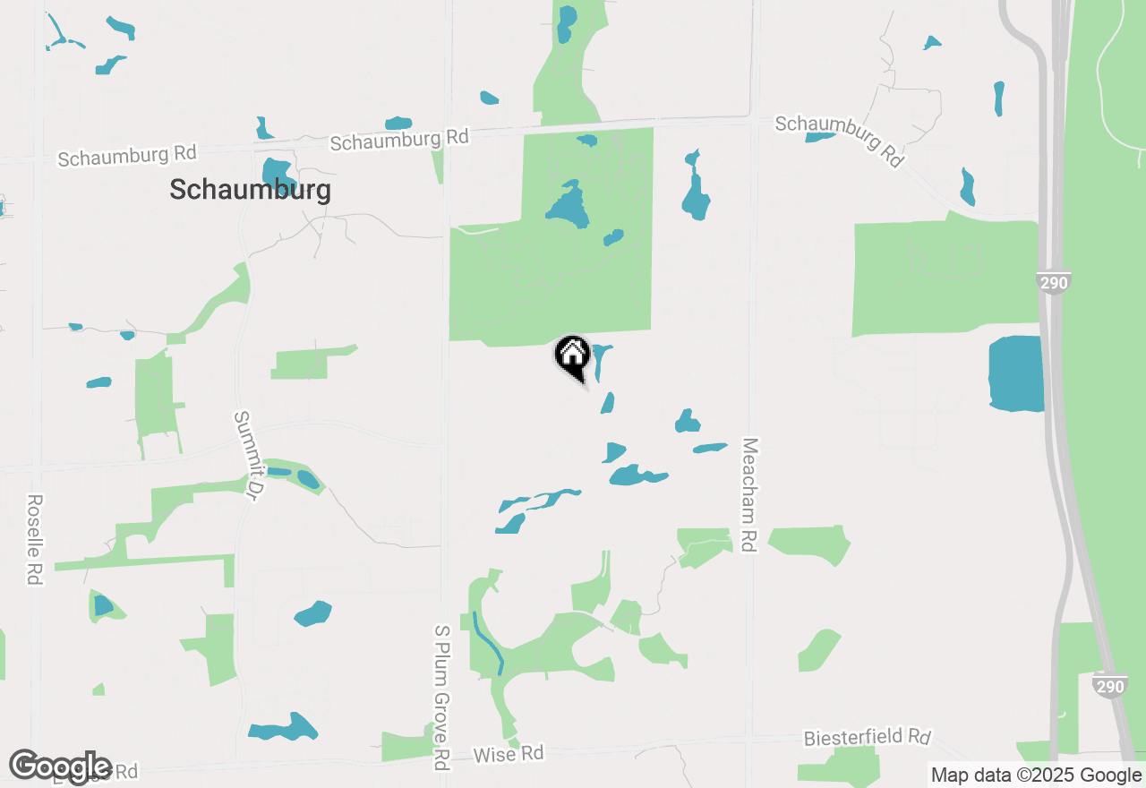 Map of 181 Inverness Court #A, Elk Grove Village, IL 60007