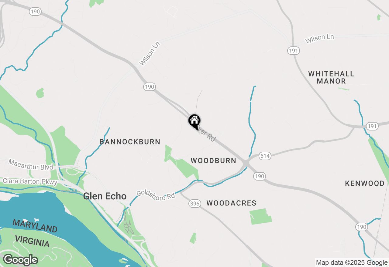 Map of 6310 Tone Drive, Bethesda, MD 20817