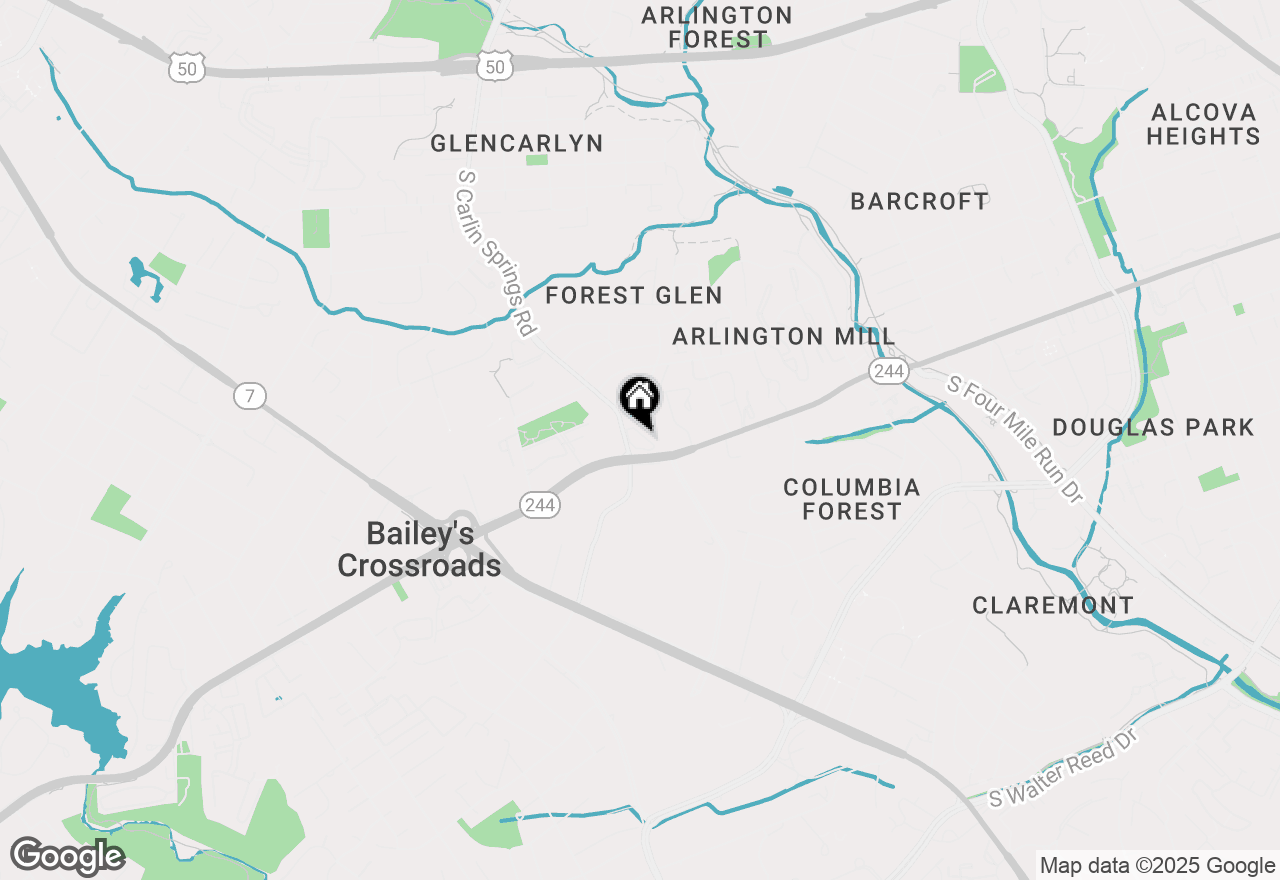 Map of 5565 Columbia Pike #712, Arlington, VA 22204