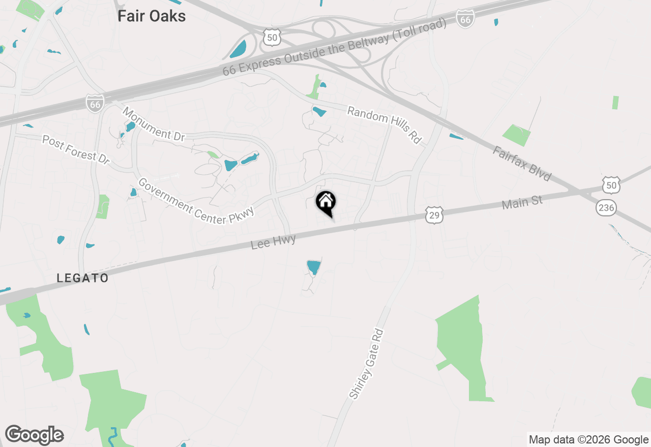Map of 4151 Castlecary Lane, Fairfax, VA 22030