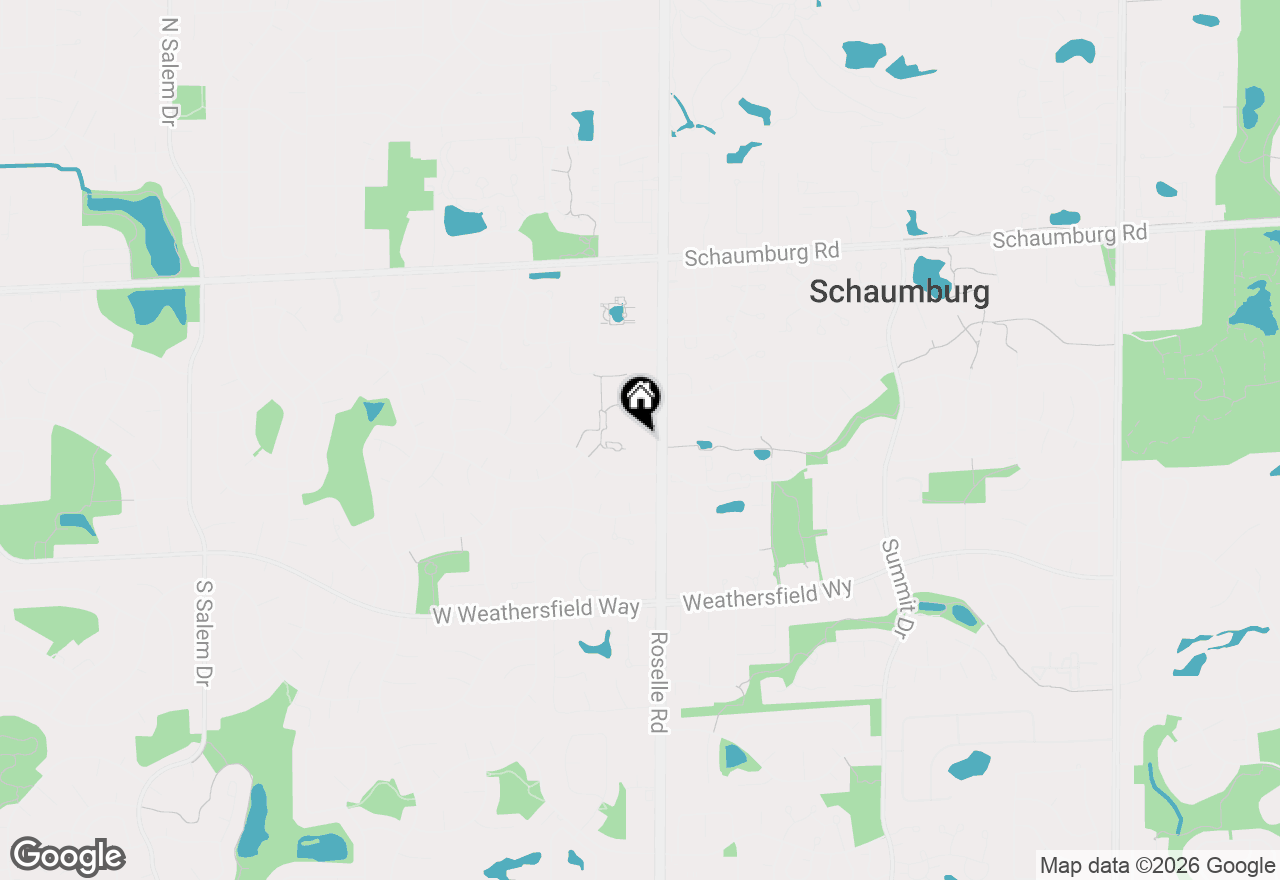 Map of 300 S Roselle Road #309, Schaumburg, IL 60193