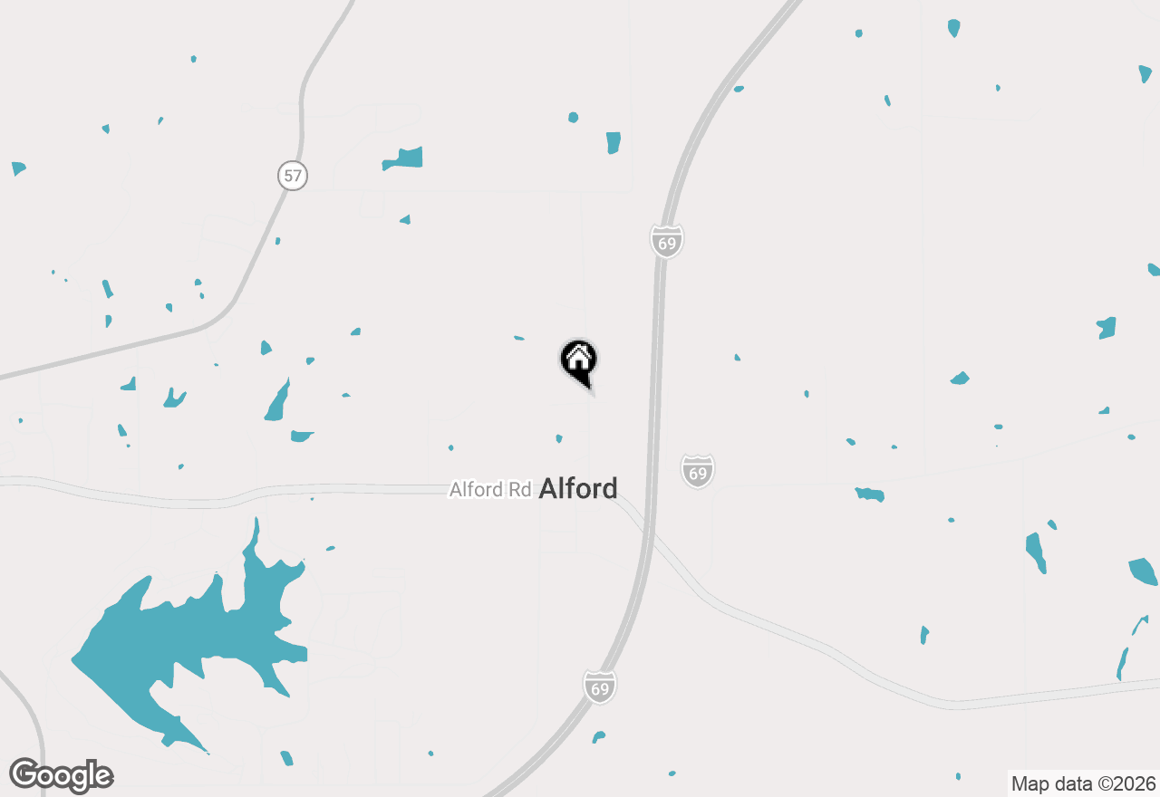 Map of 1783 E Private Road 485 N Road, Petersburg, IN 47567