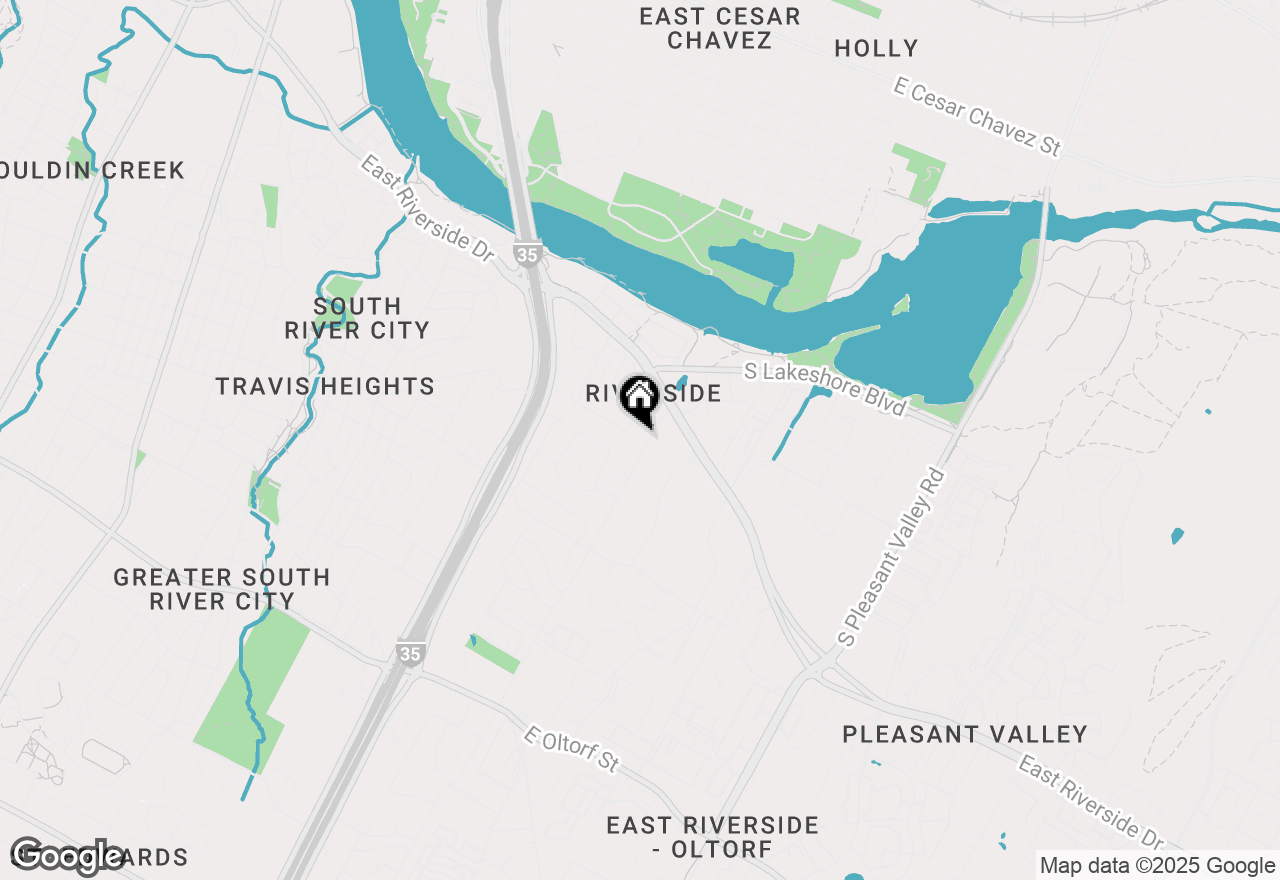 Map of 1302 Parker Ln #217, Austin, TX 78741