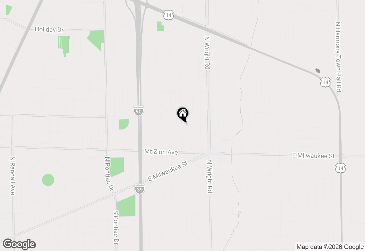 Map of 1452 Canyon Drive Drive #15, Janesville, WI 53546