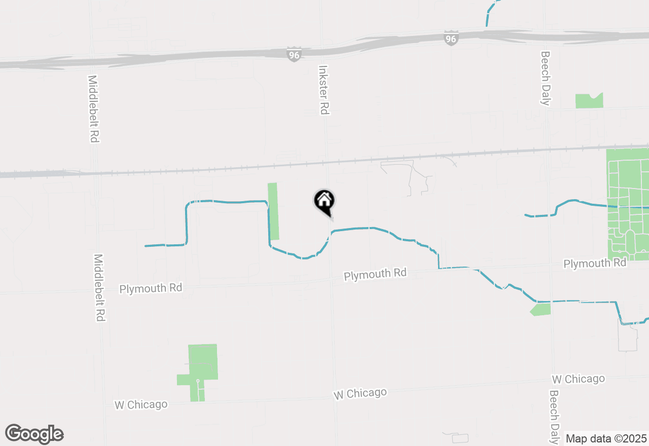 Map of 12111 Inkster Rd. Road, Livonia, MI 48150