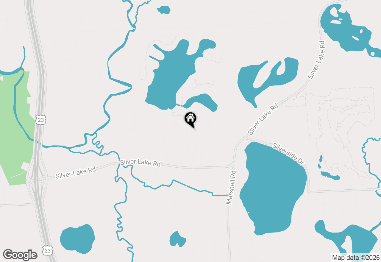 Map of 9019 Silver Pine Drive, South Lyon, MI 48178