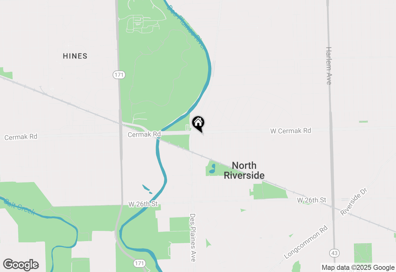 Map of 7929 W Cermak Road #I, North Riverside, IL 60546