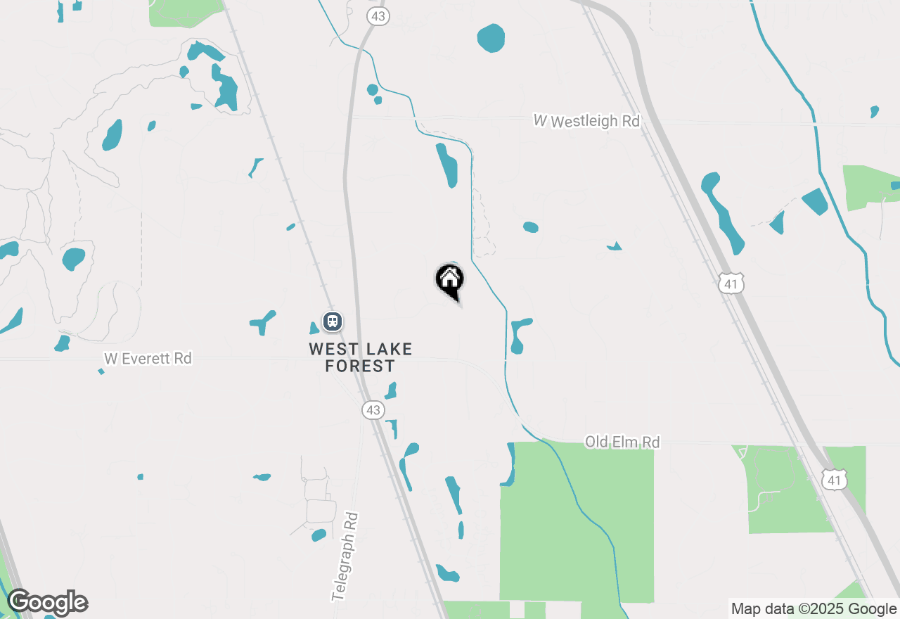 Map of 853 Gloucester Crossing, Lake Forest, IL 60045