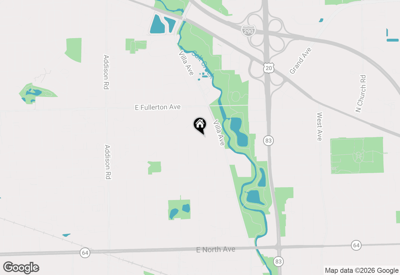 Map of 17W667 Lorraine Avenue, Addison, IL 60101
