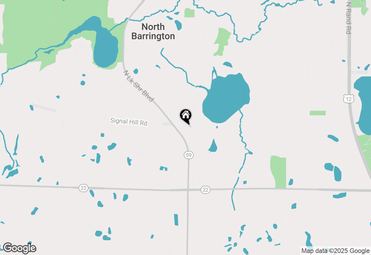 Map of 555 Signal Hill Road, North Barrington, IL 60010