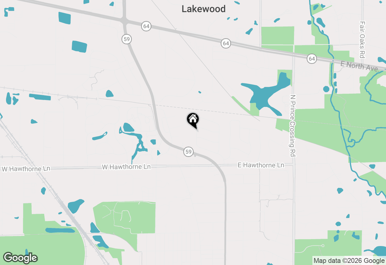 Map of 1030 Trillium Trail, West Chicago, IL 60185