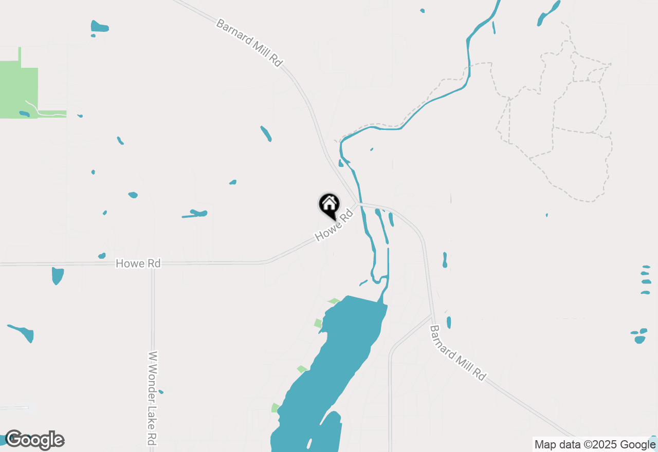 Map of 7620 Howe Road, Wonder Lake, IL 60097