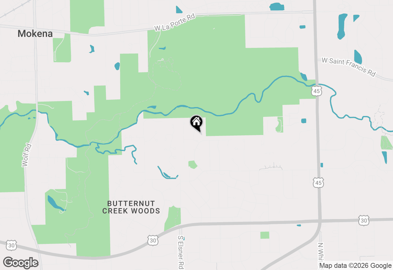 Map of 809 Overlook Drive, Frankfort, IL 60423