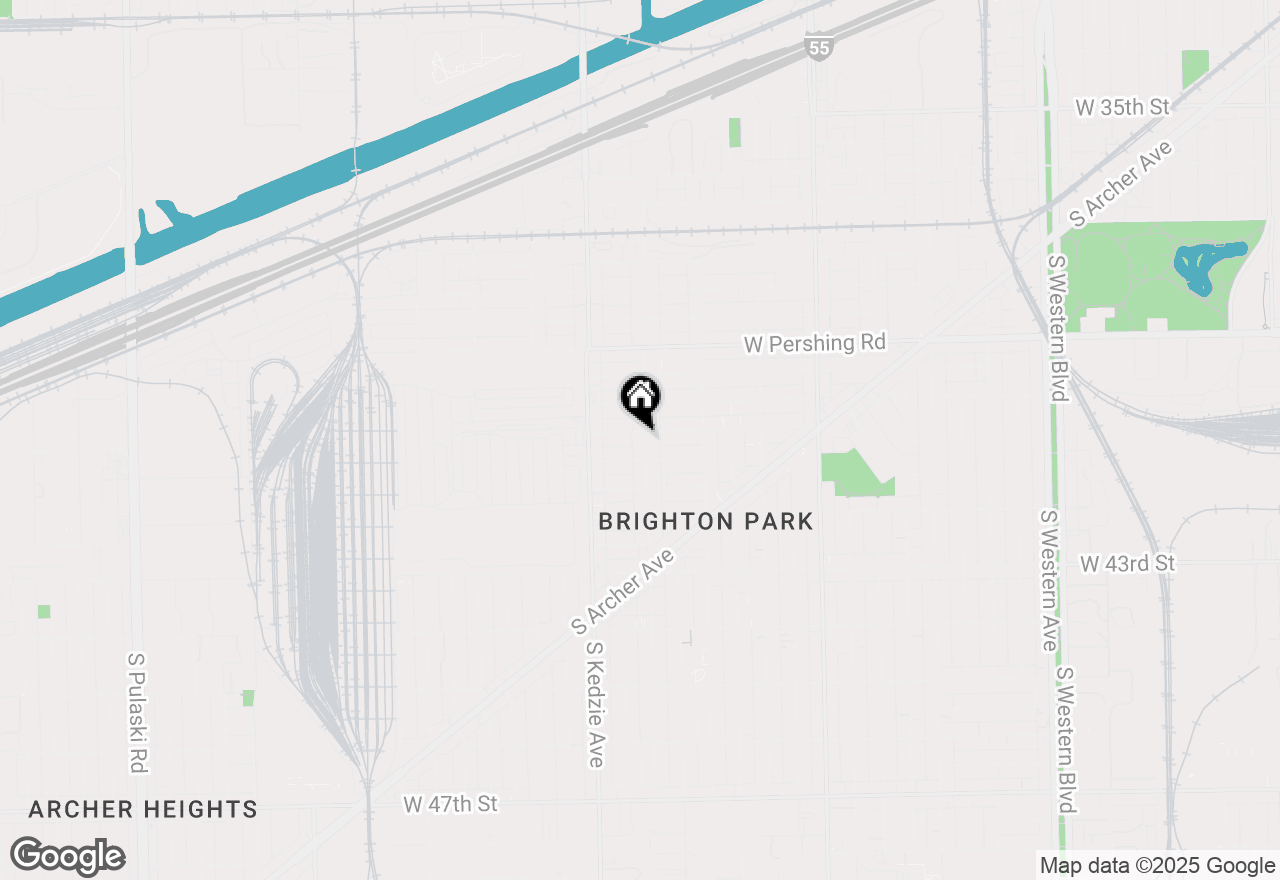 Map of 4038 S Albany Avenue, Chicago, IL 60632