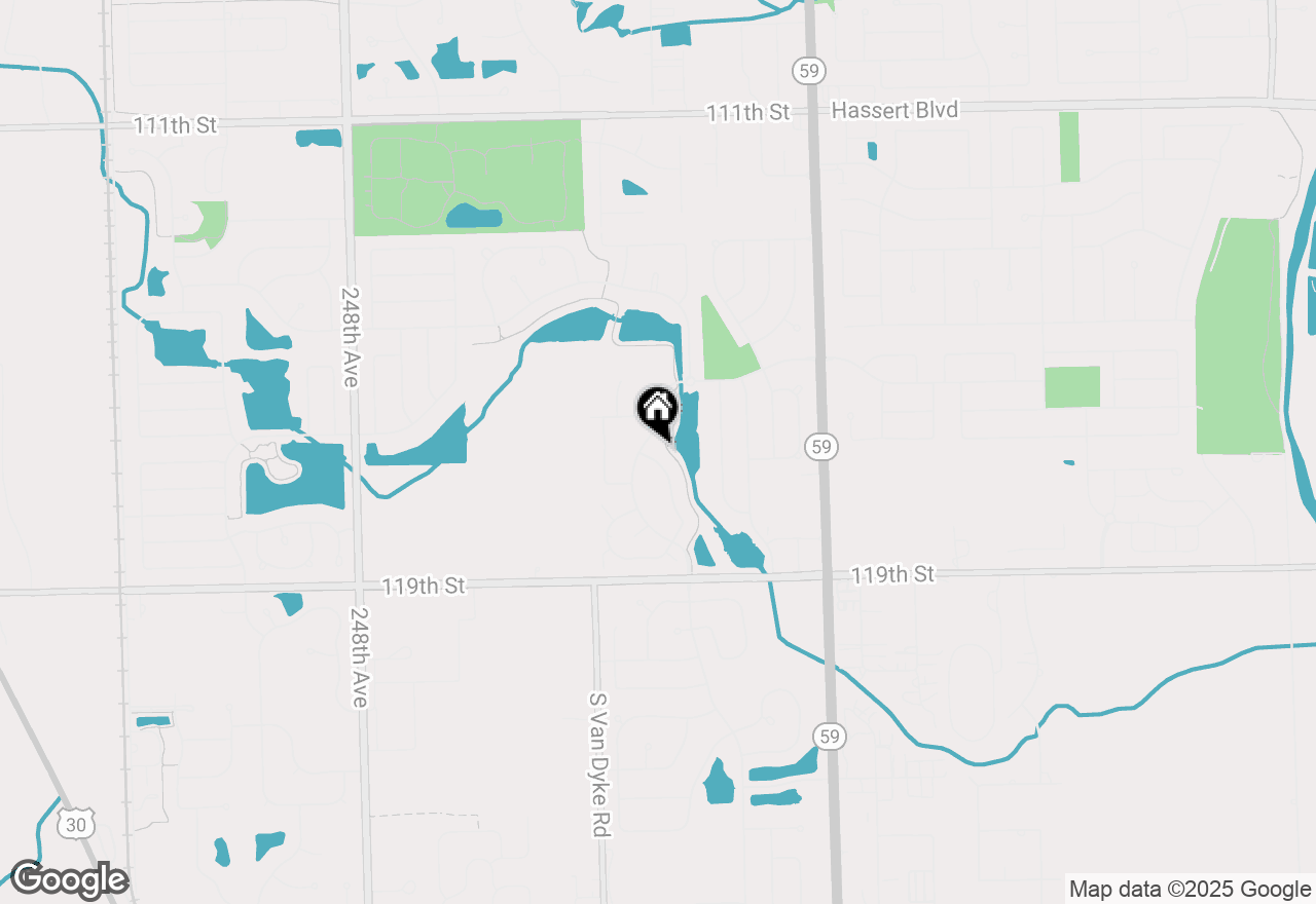 Map of 11703 Wolf Creek Lane, Plainfield, IL 60585