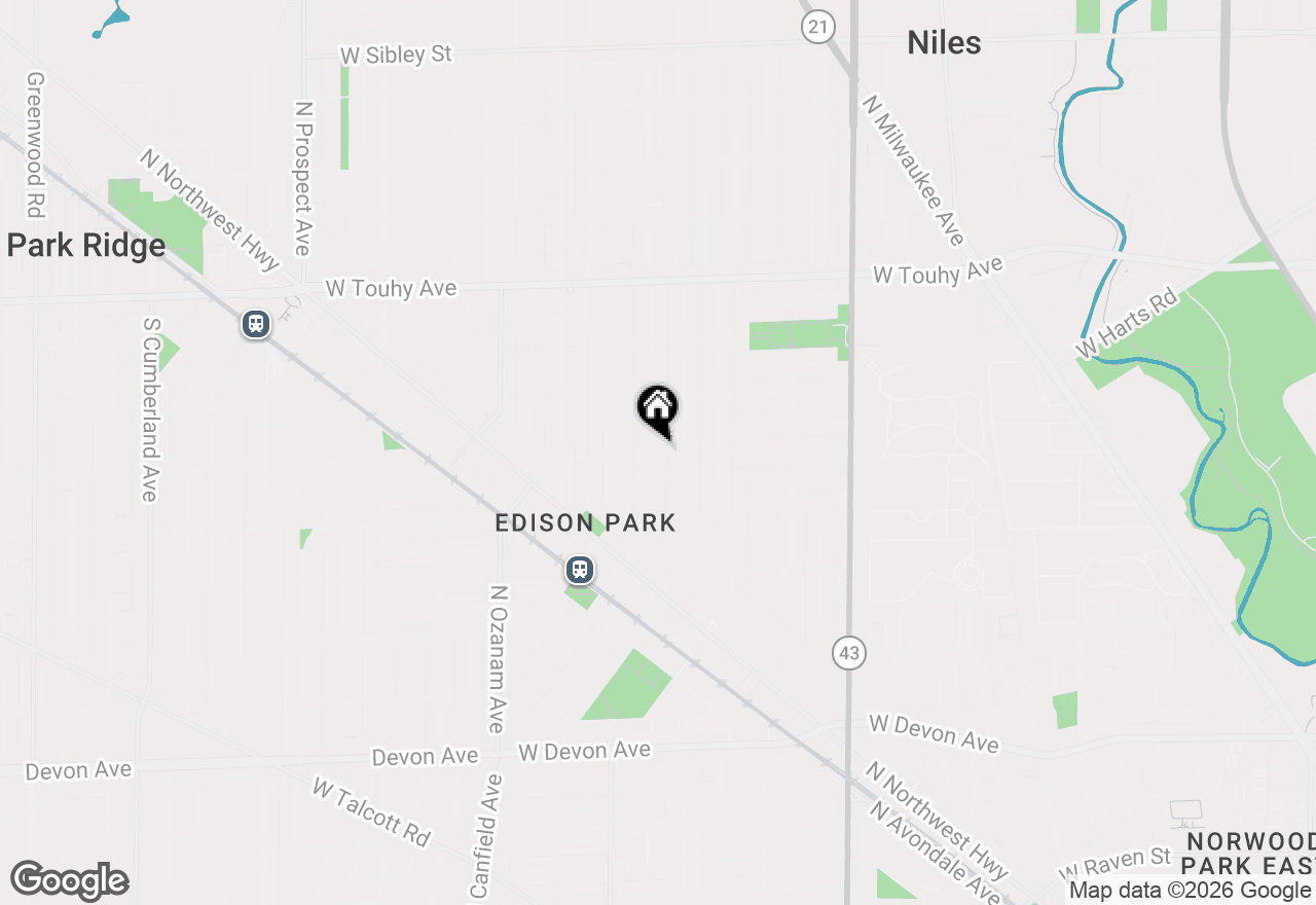 Map of 6901 N Oleander Avenue, Chicago, IL 60631