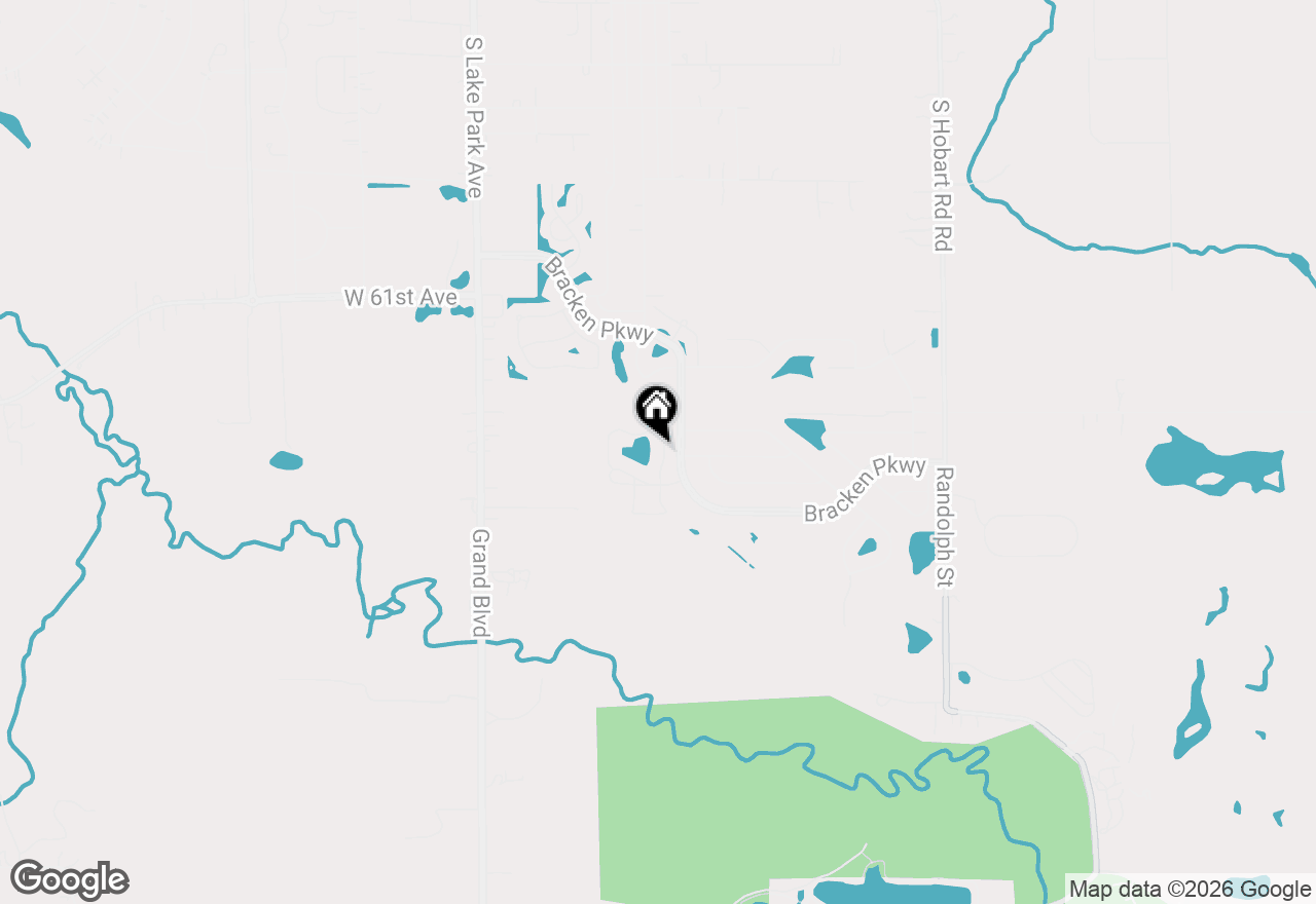 Map of 6198 Avocet Circle, Hobart, IN 46342
