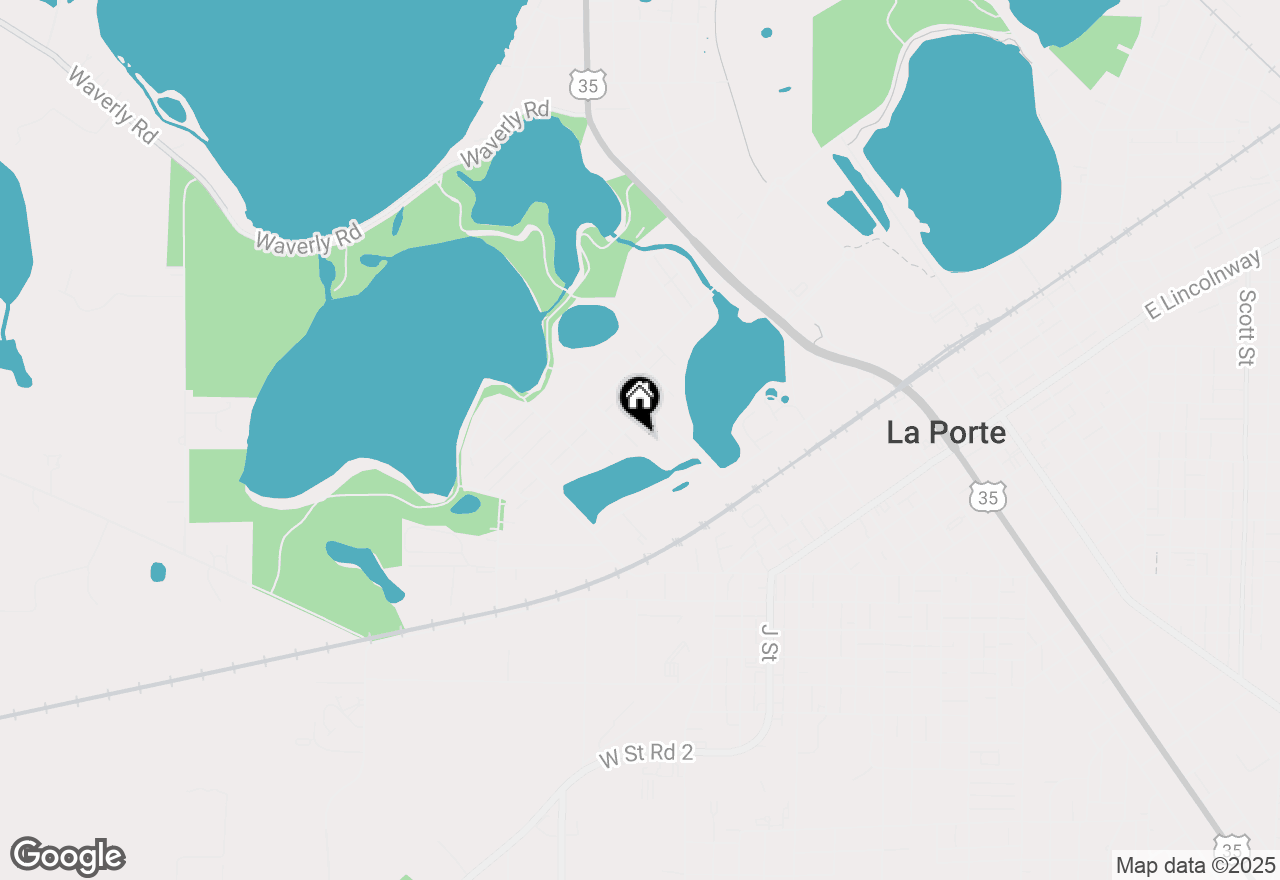 Map of 383 Montrose Street, La Porte, IN 46350