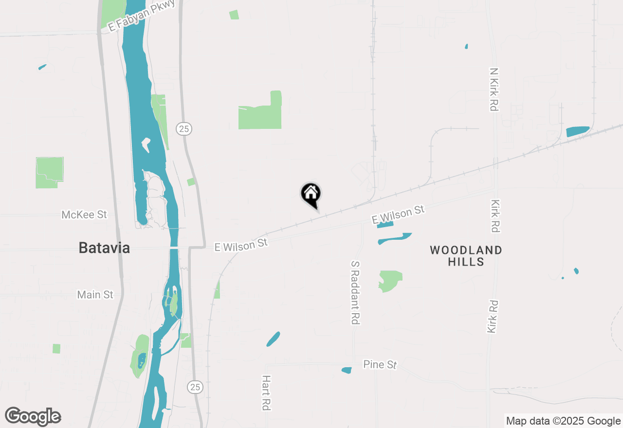 Map of 202 N Forest Avenue, Batavia, IL 60510