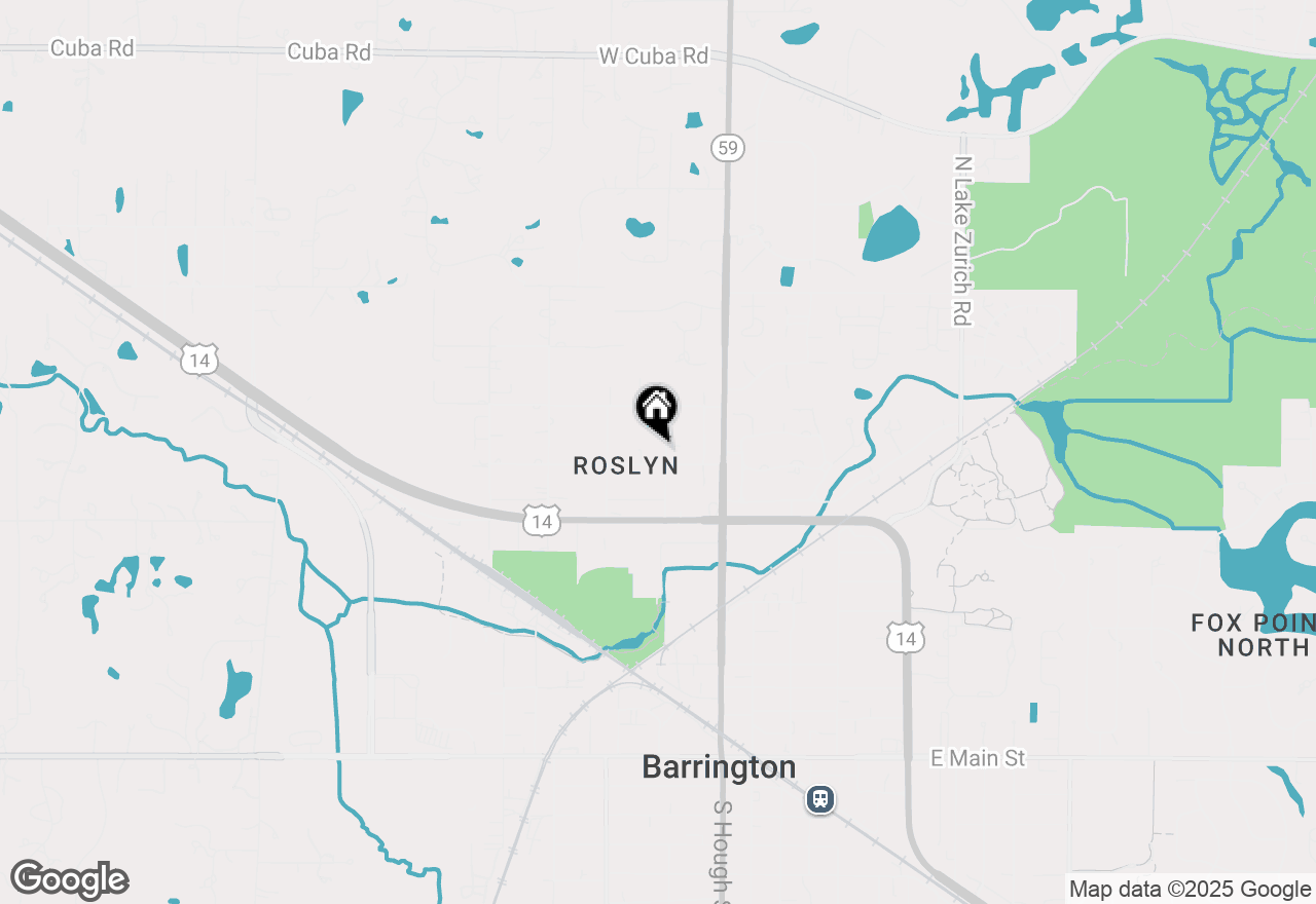 Map of 708 Prospect Avenue, Barrington, IL 60010