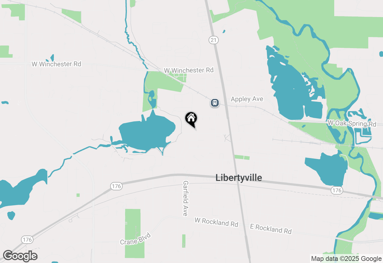 Map of 420 W Cook Avenue, Libertyville, IL 60048