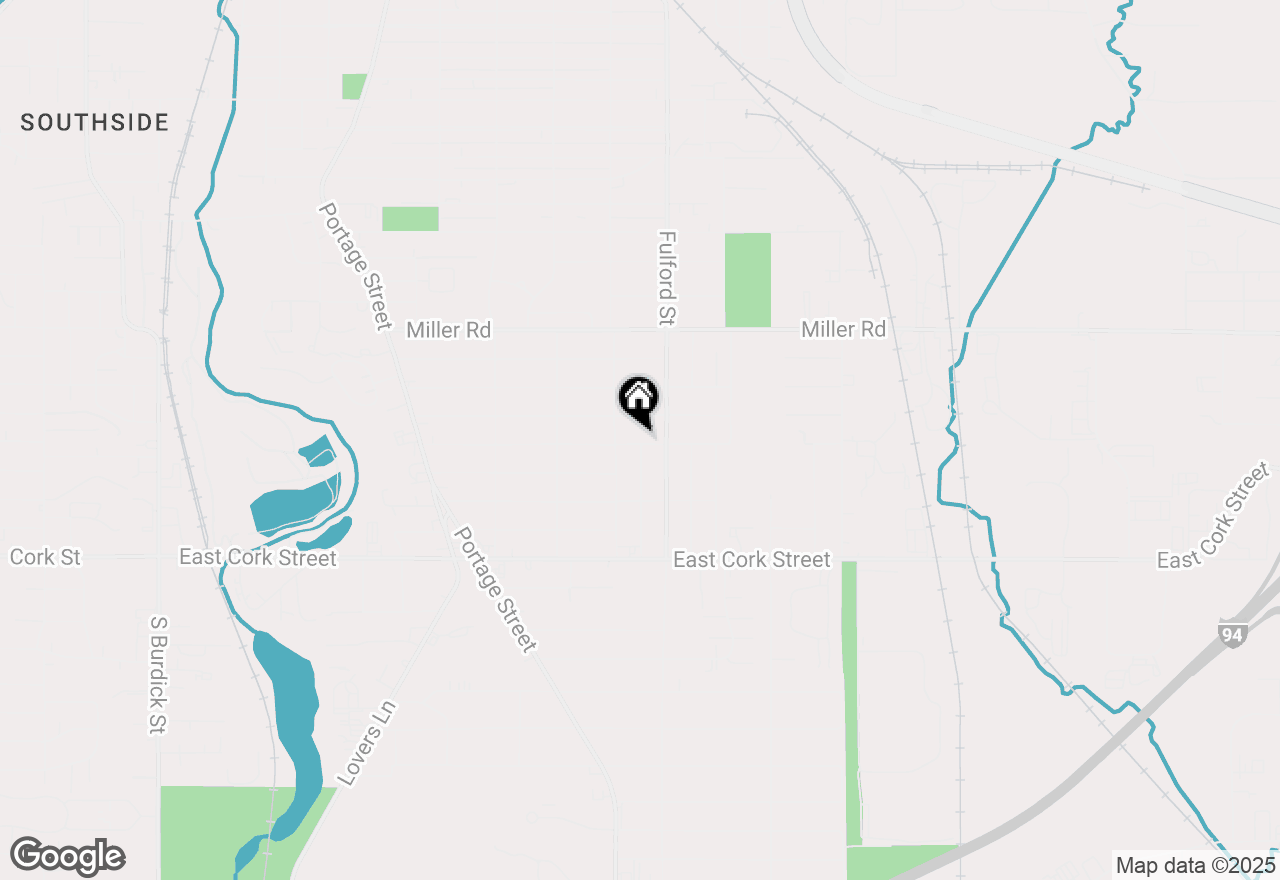 Map of 1625 Cambridge Drive, Kalamazoo, MI 49001