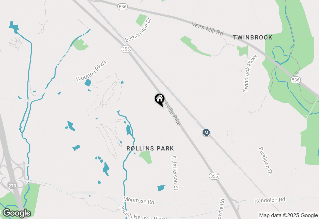 Map of 1553 Templeton Place, Rockville, MD 20852