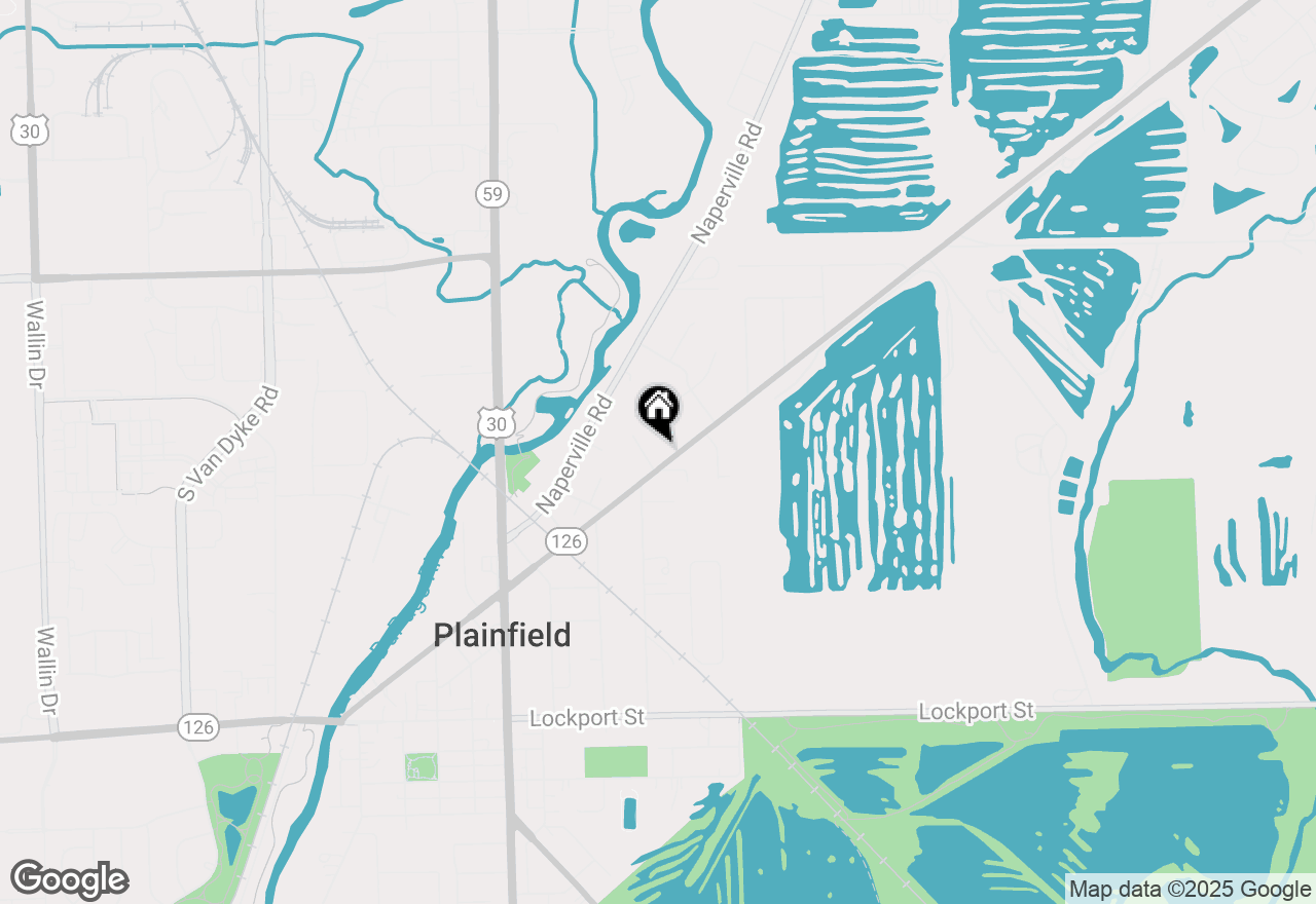 Map of 23712 W Main Street, Plainfield, IL 60544