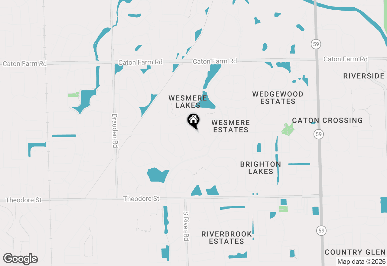 Map of 1917 Chestnut Grove Drive, Plainfield, IL 60586