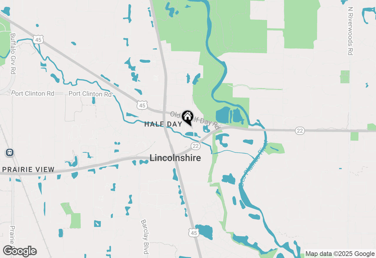 Map of 400 Village Green Parkway #401, Lincolnshire, IL 60069