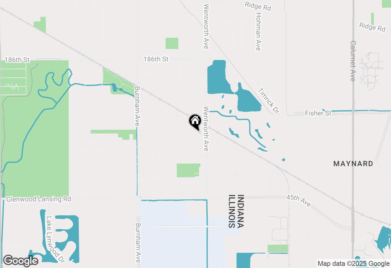 Map of 3518 190th Place, Lansing, IL 60438