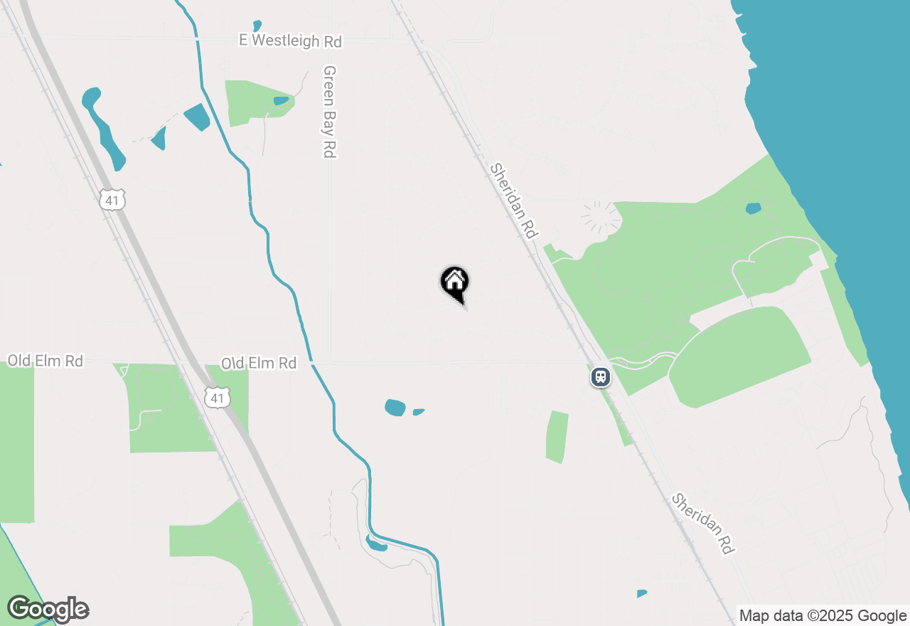 Map of 715 Longwood Drive, Lake Forest, IL 60045