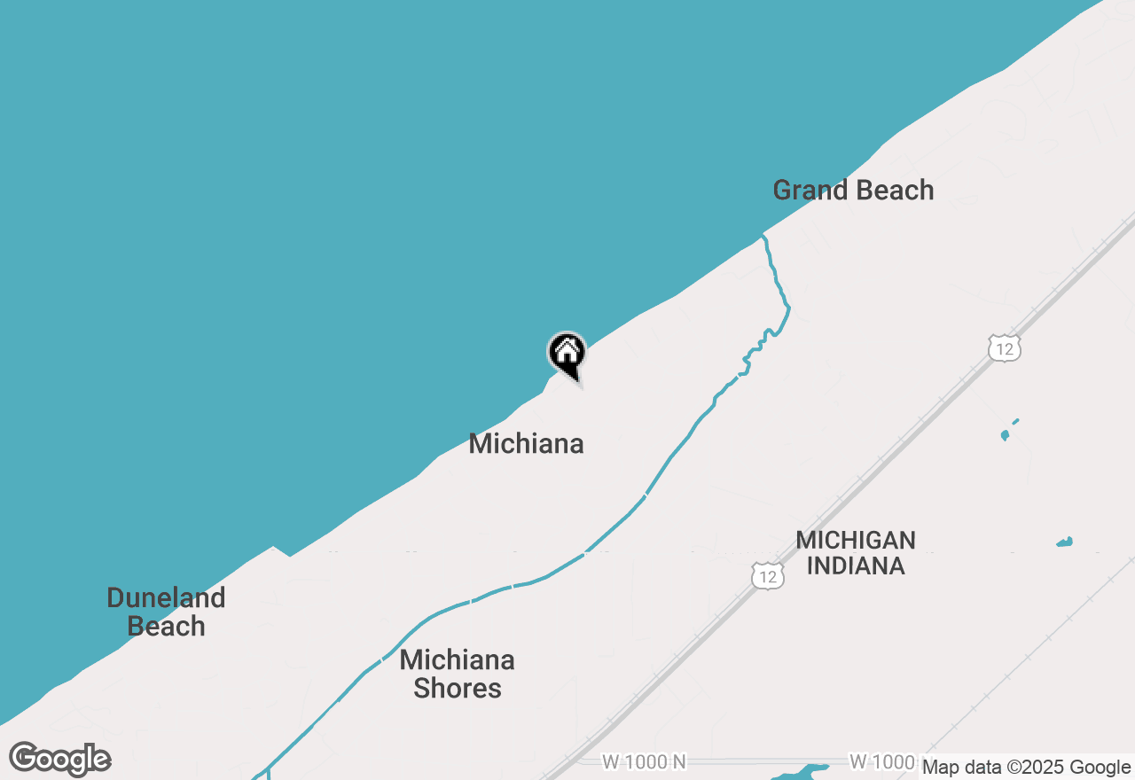 Map of 4117 Lake Shore Drive, New Buffalo, MI 49117