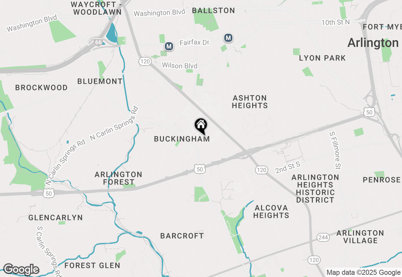 Map of 4306 N Pershing Drive #43061, Arlington, VA 22203
